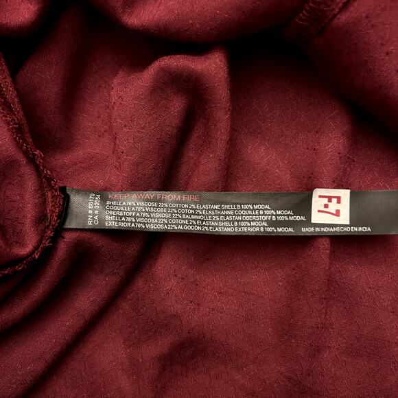 Free People Intimately Not a Chance Corset Wild Garnet Whimsical Dress XS - Picture 12 of 12